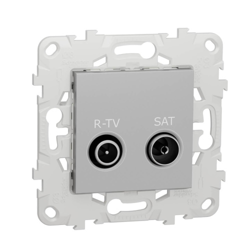 Розетка R-TV/SAT проходная Schneider Electric Unica New NU545630 Розетка R-TV/SAT проходная Schneider Electric Unica New NU545630