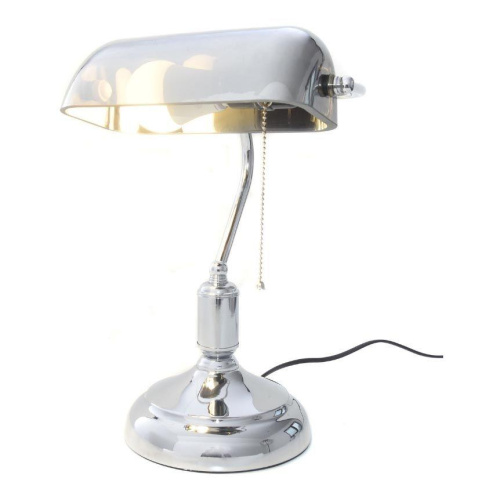 Настольная лампа Lumina Deco Banker LDT 305 CHR Настольная лампа Lumina Deco Banker LDT 305 CHR