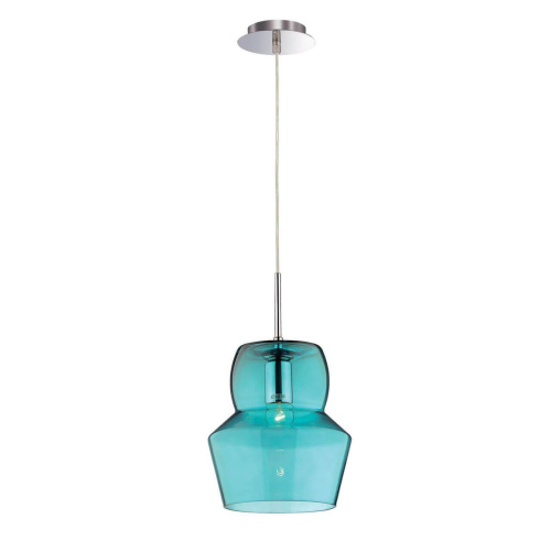 Подвесной светильник Ideal Lux Zeno SP1 Big Azzurro 088969 Подвесной светильник Ideal Lux Zeno SP1 Big Azzurro 088969