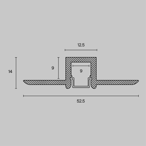 Комплектующие к светодиодной ленте Led Strip ALM-5313A-S-2M Комплектующие к светодиодной ленте Led Strip ALM-5313A-S-2M