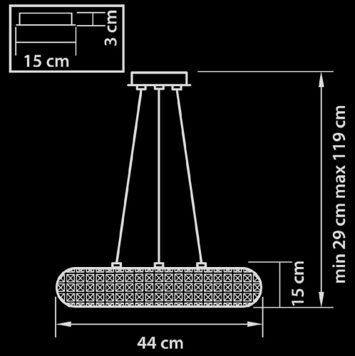 Подвесной светильник Lightstar Onda 741064 Подвесной светильник Lightstar Onda 741064