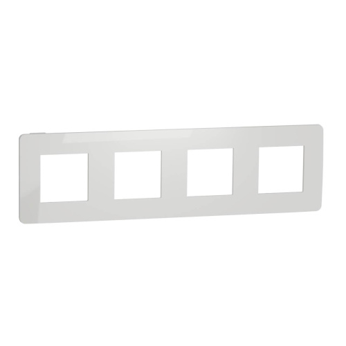 Рамка 4-постовая Schneider Electric Unica New NU280818 Рамка 4-постовая Schneider Electric Unica New NU280818