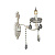 Бра Seven Fires Rozolini WD3539/1W-WT-CL