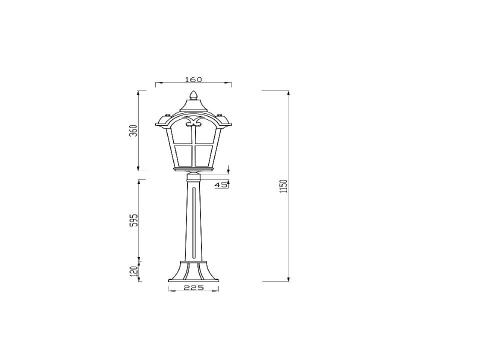 Ландшафтный светильник Maytoni Outdoor O413FL-01GB1 Ландшафтный светильник Maytoni Outdoor O413FL-01GB1