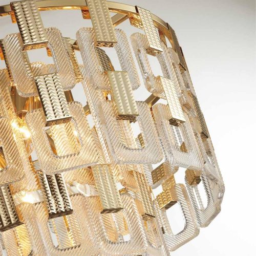 Подвесная люстра Odeon Light Hall Buckle 4989/9 Подвесная люстра Odeon Light Hall Buckle 4989/9