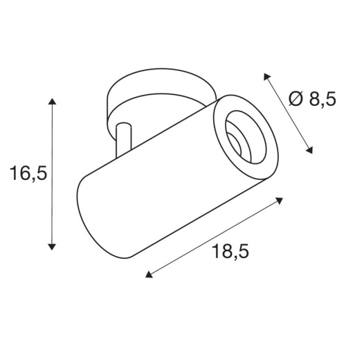 Светодиодный спот SLV Numinos M CL Spot Triac 1004210 Светодиодный спот SLV Numinos M CL Spot Triac 1004210