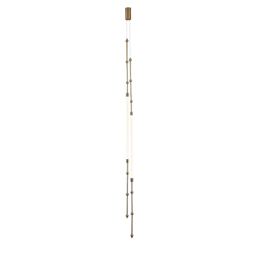 Подвесной светодиодный светильник Indigo Corda 14010/2P Brass V000063L Подвесной светодиодный светильник Indigo Corda 14010/2P Brass V000063L