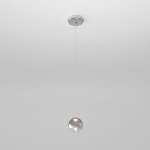 Подвесной светодиодный светильник Eurosvet Wonder 50234/1 Led дымчатый Подвесной светодиодный светильник Eurosvet Wonder 50234/1 Led дымчатый