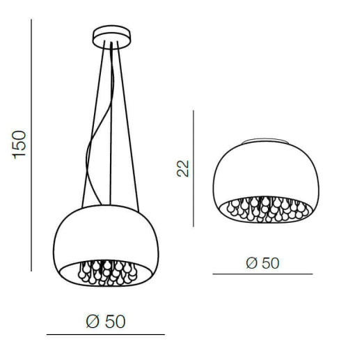Подвесная люстра Azzardo Burn 2 pendant/top AZ0700