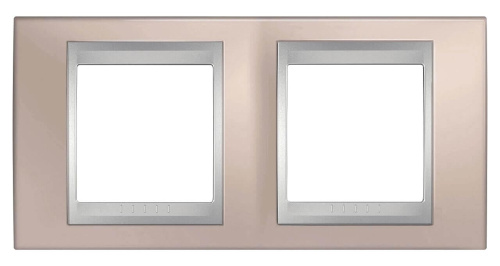 Рамка 2-постовая Schneider Electric Unica Top MGU66.004.096 Рамка 2-постовая Schneider Electric Unica Top MGU66.004.096