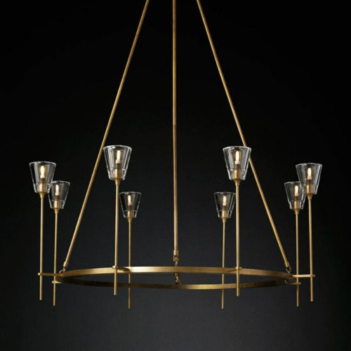 Люстра Torche De Verre 8 gold Люстра Torche De Verre 8 gold