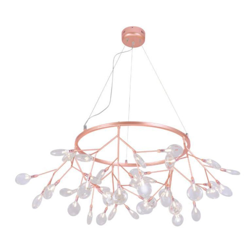 Подвесной светильник Crystal Lux Evita SP45 D Copper/Transparent Подвесной светильник Crystal Lux Evita SP45 D Copper/Transparent