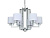 Подвесная люстра Newport Amalia 35406+1/C chrome без абажуров М0069056