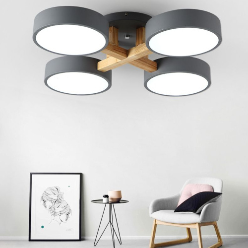Потолочная Люстра Joist 4 Gray By Imperiumloft Потолочная Люстра Joist 4 Gray By Imperiumloft