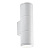 Уличный настенный светильник Ideal Lux Gun AP2 Small Bianco 100388
