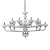 Подвесная люстра Ideal Lux Casanova SP16 Bianco 094120