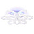 Потолочная светодиодная люстра Ambrella light Acrylica Original FA3929