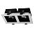 Встраиваемый светодиодный светильник Favourite Flashled 1988-2C