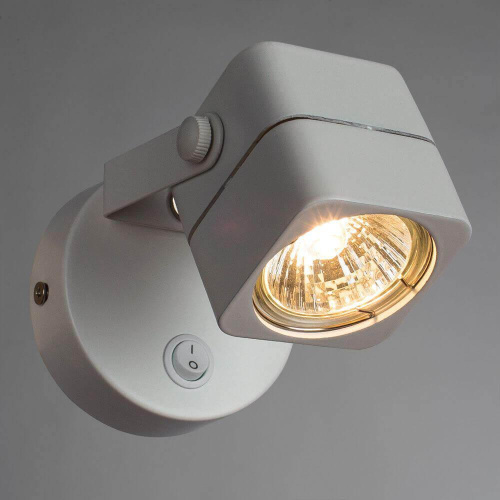 Спот Arte Lamp Lente A1314AP-1WH Спот Arte Lamp Lente A1314AP-1WH