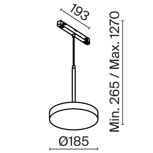 Трековый светильник Technical TR123-4-15W-DS-B Трековый светильник Technical TR123-4-15W-DS-B