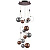 Подвесная светодиодная люстра Lightstar Sferetta 801189 Подвесная светодиодная люстра Lightstar Sferetta 801189