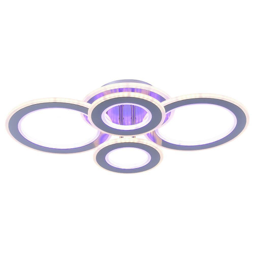Потолочная светодиодная люстра Profit Light 8005/2+2 NKL Потолочная светодиодная люстра Profit Light 8005/2+2 NKL