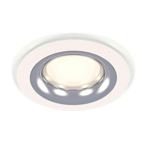 Комплект встраиваемого светильника Ambrella light Techno Spot XC7621003 SWH/PSL белый песок/серебро полированное (C7621, N7012) Комплект встраиваемого светильника Ambrella light Techno Spot XC7621003 SWH/PSL белый песок/серебро полированное (C7621, N7012)