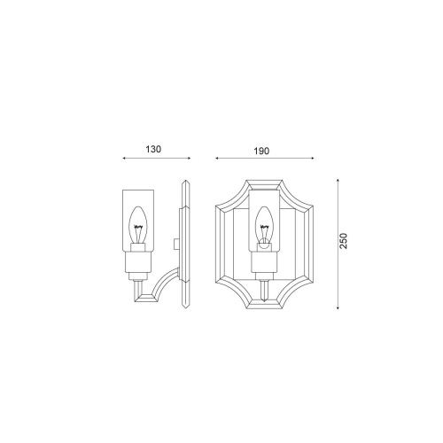 Бра Vele Luce Elsa VL4214W01 Бра Vele Luce Elsa VL4214W01