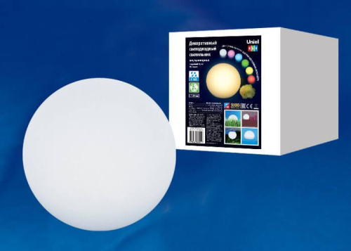 Уличный светодиодный светильник Uniel ULG-R001 020/RGB IP65 Ball UL-00003301 Уличный светодиодный светильник Uniel ULG-R001 020/RGB IP65 Ball UL-00003301