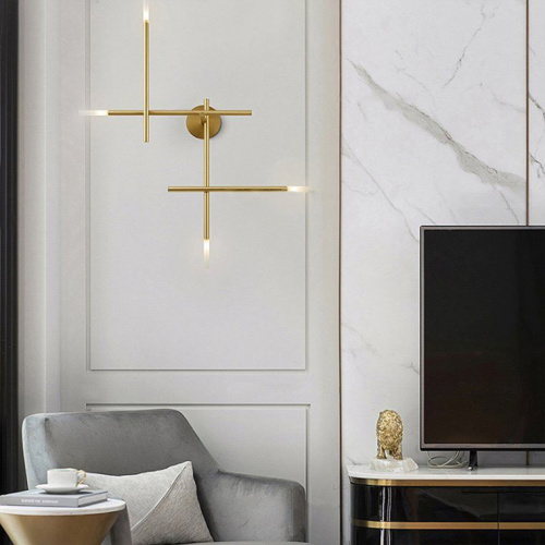 Настенное Бра Traverse Wall Gold H98 By Imperiumloft Настенное Бра Traverse Wall Gold H98 By Imperiumloft