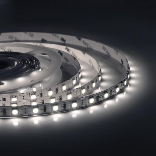 Светодиодная лента Apeyron 14,4W/m 60LED/m 5050SMD холодный белый 5M 00-309 Светодиодная лента Apeyron 14,4W/m 60LED/m 5050SMD холодный белый 5M 00-309