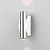 Настенный светодиодный светильник Elektrostandard Steel 40109/LED белый/сталь a055628