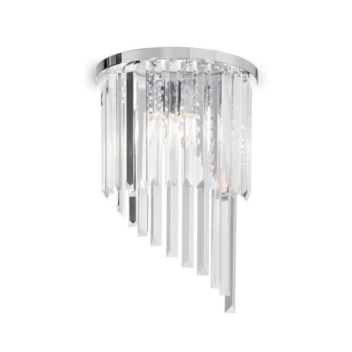Настенный светильник Ideal Lux Carlton AP3 Cromo 168913 Настенный светильник Ideal Lux Carlton AP3 Cromo 168913