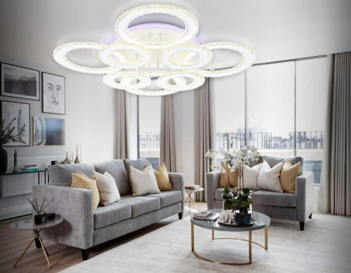 Потолочная светодиодная люстра Ambrella light Acrylica Original FA8854 Потолочная светодиодная люстра Ambrella light Acrylica Original FA8854