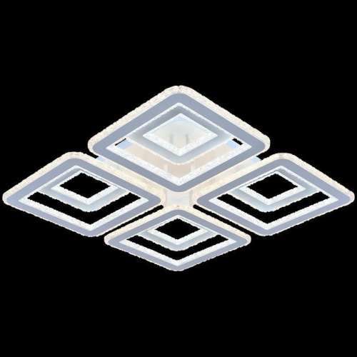 Потолочная светодиодная люстра Reluce 08417-0.3-4+4D Потолочная светодиодная люстра Reluce 08417-0.3-4+4D