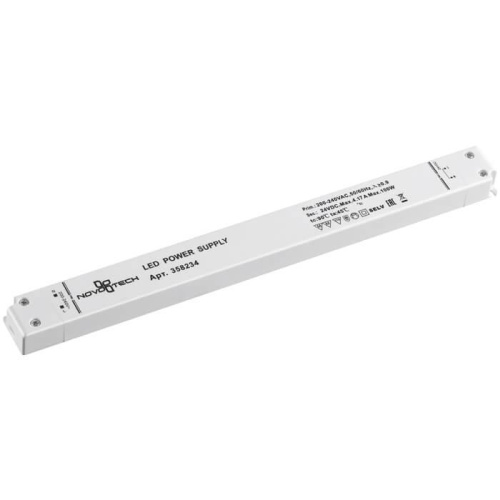 Блок питания Novotech Kit 24V 100W IP20 4,17A 358234 Блок питания Novotech Kit 24V 100W IP20 4,17A 358234