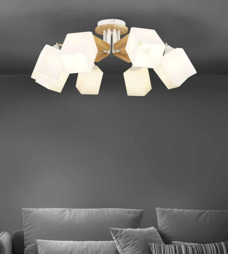 Потолочная люстра Seven Fires Melvill WD3505/8C-WT Потолочная люстра Seven Fires Melvill WD3505/8C-WT