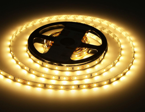 Светодиодная лента Ambrella Light 6W/m 60LED/m 2835SMD теплый белый 5M GS3001 Светодиодная лента Ambrella Light 6W/m 60LED/m 2835SMD теплый белый 5M GS3001