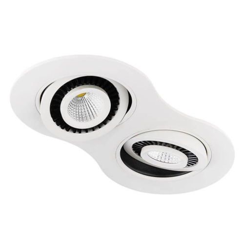 Встраиваемый светодиодный светильник Ambrella light Techno Led S505/2 W Встраиваемый светодиодный светильник Ambrella light Techno Led S505/2 W