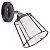 Спот IMEX MD.24380-1-W BK+CH