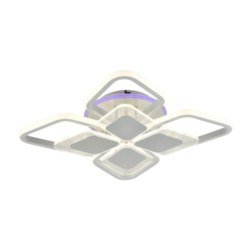 Потолочная светодиодная люстра Profit Light 5893/4+4B WHT Потолочная светодиодная люстра Profit Light 5893/4+4B WHT