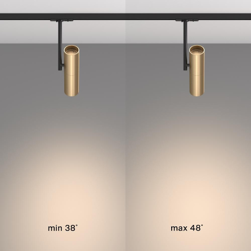Трековый светильник Maytoni Track Lamps TR005-1-GU10-BG Трековый светильник Maytoni Track Lamps TR005-1-GU10-BG