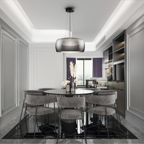 Подвесной светодиодный светильник Maytoni Solen MOD073PL-L16B3K Подвесной светодиодный светильник Maytoni Solen MOD073PL-L16B3K