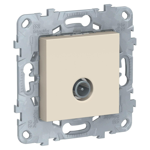 Розетка TV одиночная Schneider Electric Unica New NU546244 Розетка TV одиночная Schneider Electric Unica New NU546244