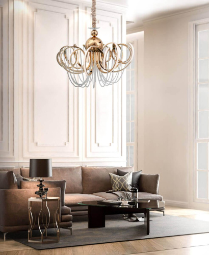 Подвесная светодиодная люстра ST Luce Travaso SL959.203.08 Подвесная светодиодная люстра ST Luce Travaso SL959.203.08
