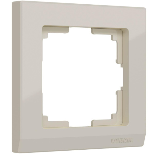 Рамка Werkel Stark на 1 пост слоновая кость WL04-Frame-01-ivory 4690389046506 Рамка Werkel Stark на 1 пост слоновая кость WL04-Frame-01-ivory 4690389046506