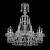 Подвесная люстра Bohemia Ivele 1409/10/240/XL-75 Ni Подвесная люстра Bohemia Ivele 1409/10/240/XL-75 Ni