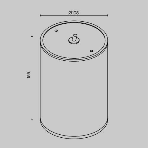 Уличный светодиодный светильник Maytoni Bar O306CL-L12GF Уличный светодиодный светильник Maytoni Bar O306CL-L12GF