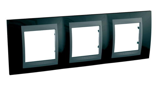 Рамка 3-постовая Schneider Electric Unica Top MGU66.006.293 Рамка 3-постовая Schneider Electric Unica Top MGU66.006.293