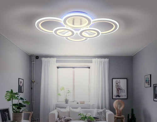 Потолочная светодиодная люстра Ambrella light Original FA8808 Потолочная светодиодная люстра Ambrella light Original FA8808